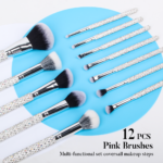 Gracedo Diamond Make up Brushes Kit - Image 4